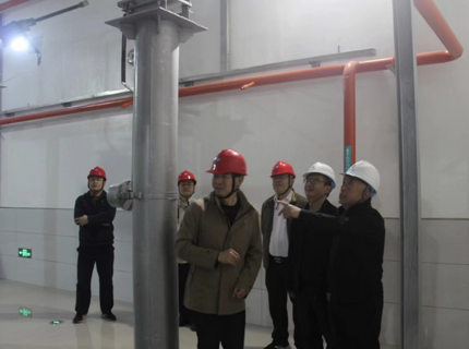 王志宏帶隊到公司所屬水庫開展水庫汛前防汛備汛及安全生產檢查