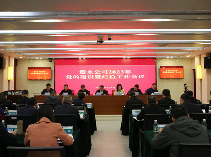 公司召開2023年黨的建設暨紀檢工作會議