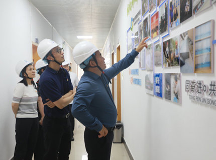 長江委“治江先鋒堡壘”考核組到皂市電站、澧能公司黨支部開展現場考核