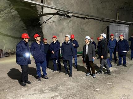 徐磊到江埡電站開展春節前檢查慰問